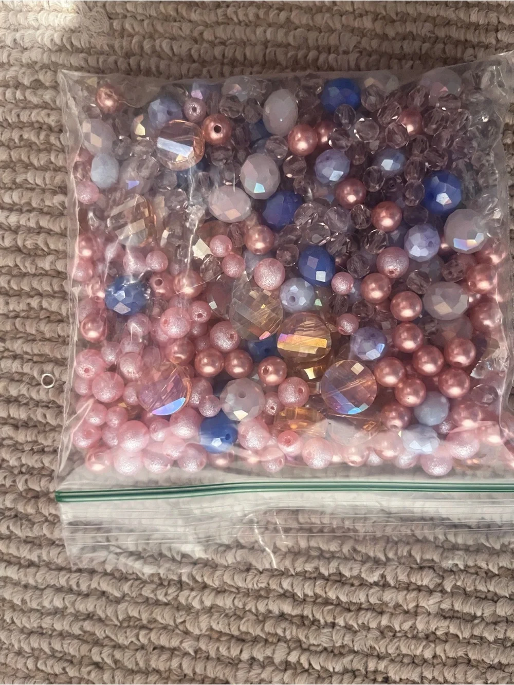 13 pounds of beads and jewelry making supplies